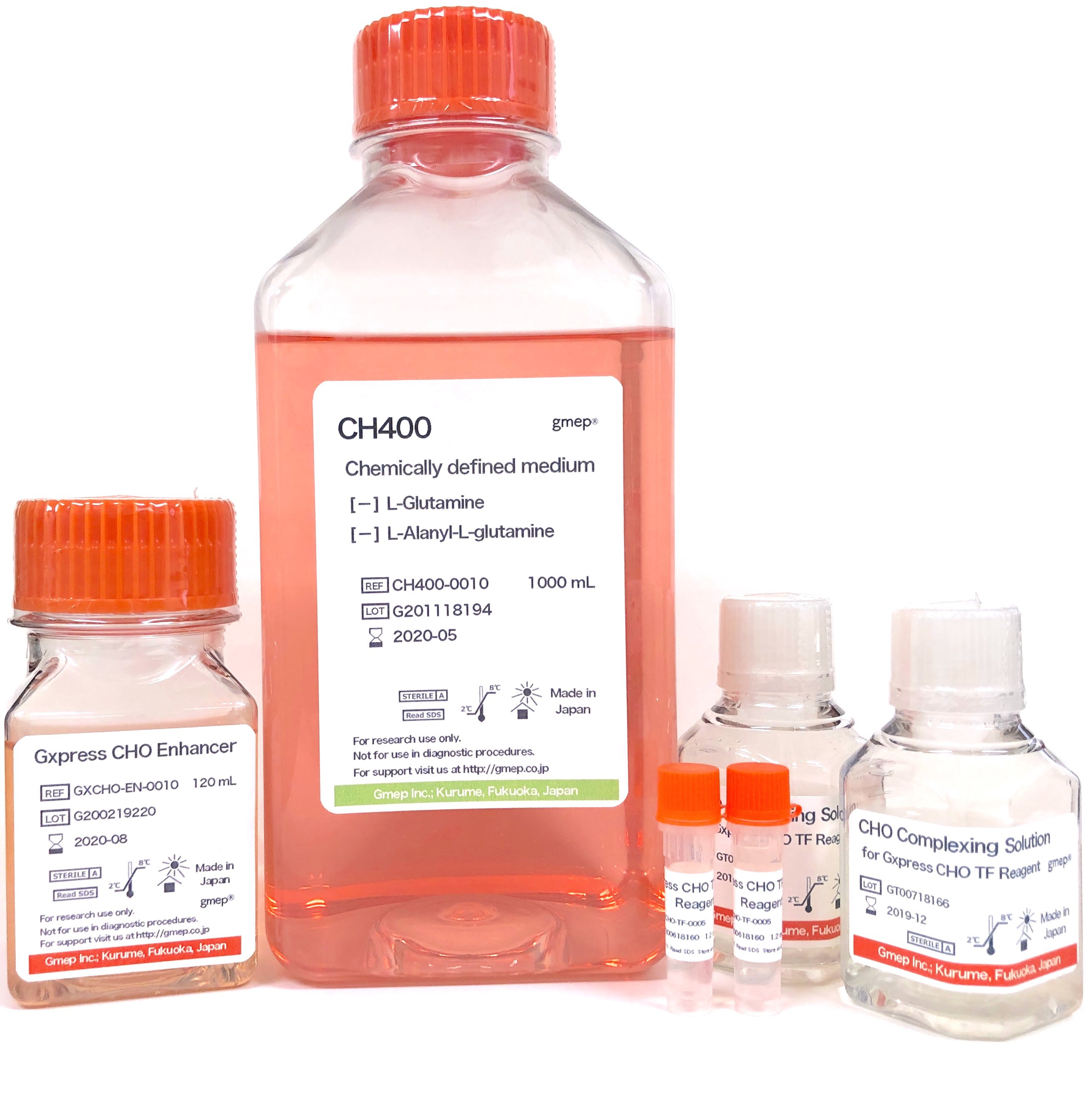 CHO transfection chemically defined serum free medium