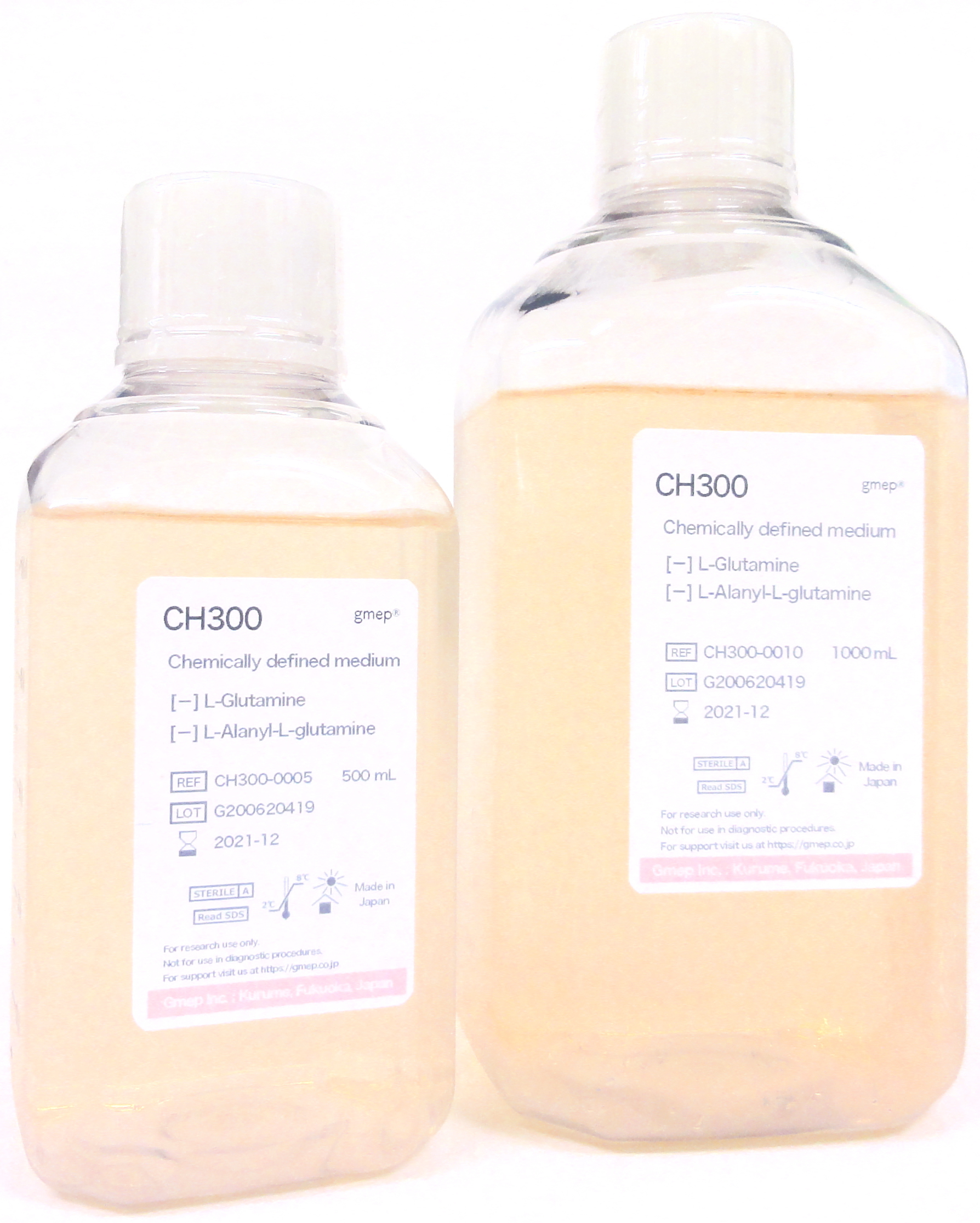 CHO cells|Suspension culture|Chemically defined & Serum-free medium
