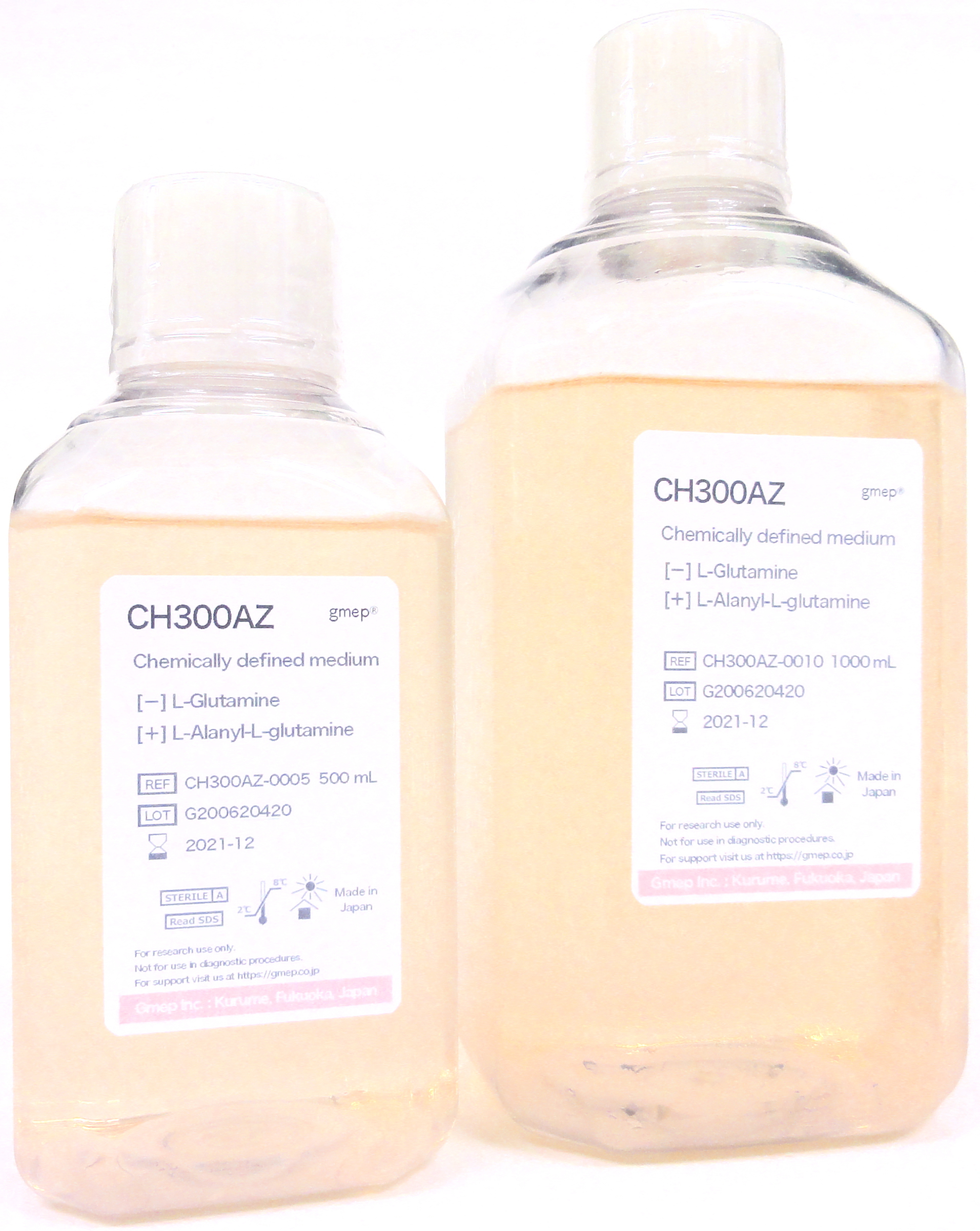 CHO cells|Suspension culture|Chemically defined & Serum-free medium