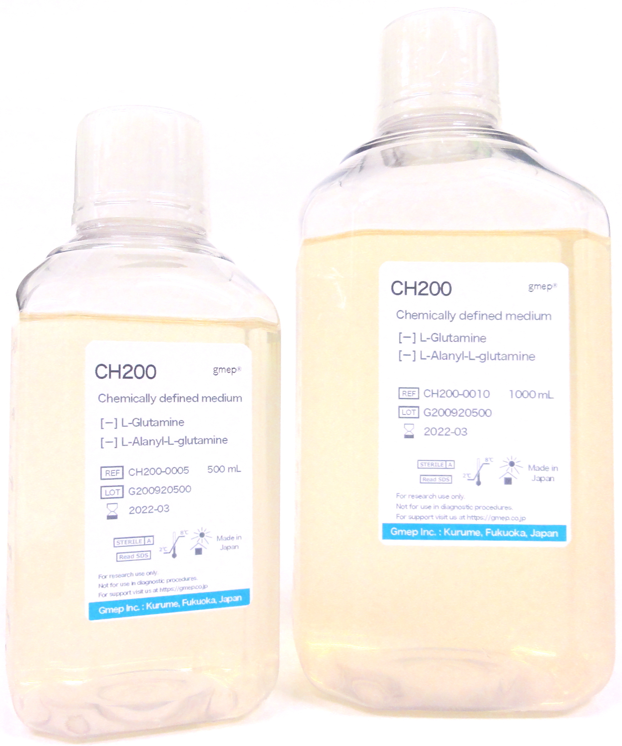 CHO cells|Suspension culture|Chemically defined & Serum-free medium