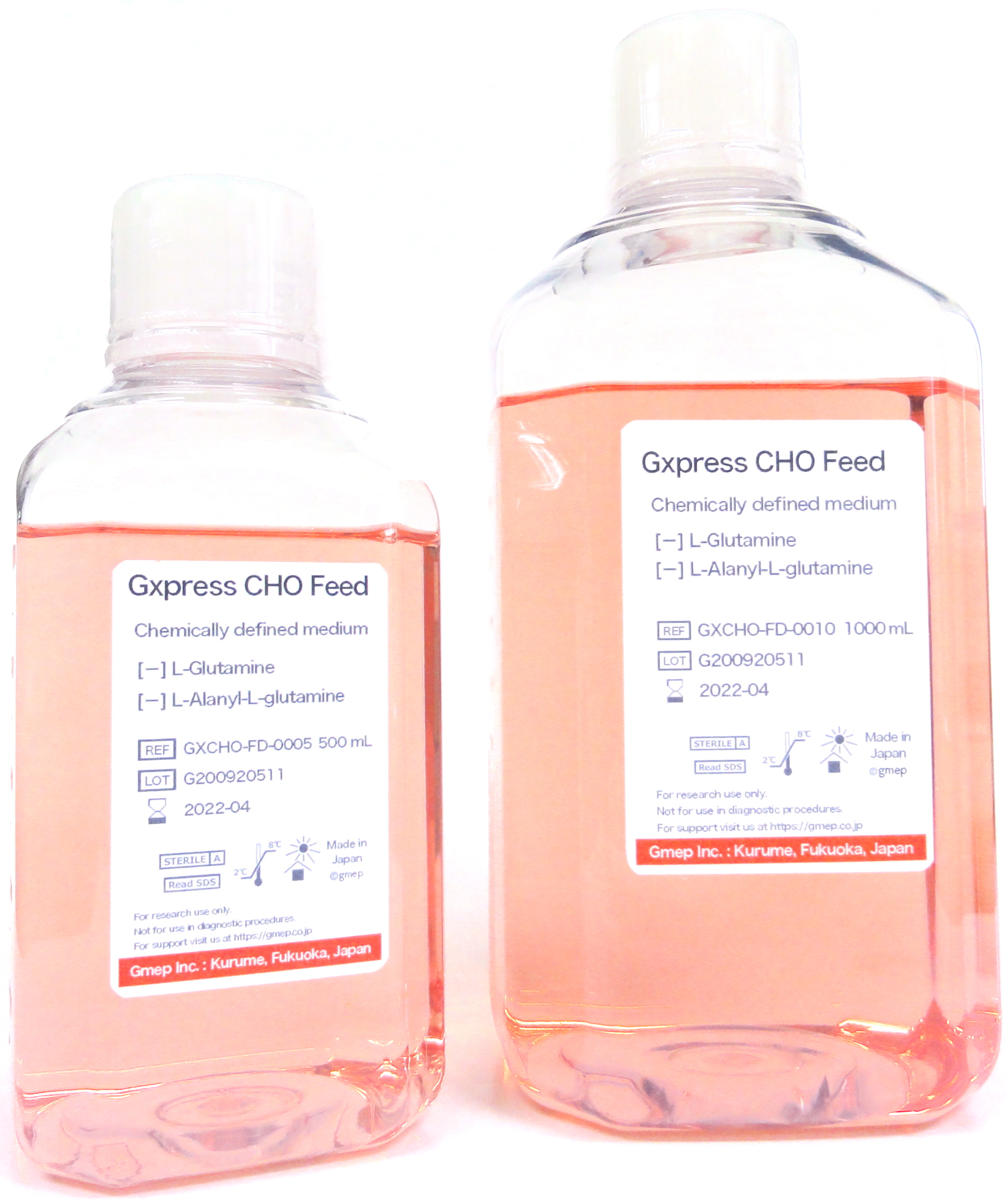 Gxpress CHO Feed medium｜CHO cells｜Fed-Batch Culture｜Chemically Defined Incorporated